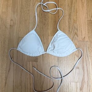 Victoria's Secret White Bikini Top